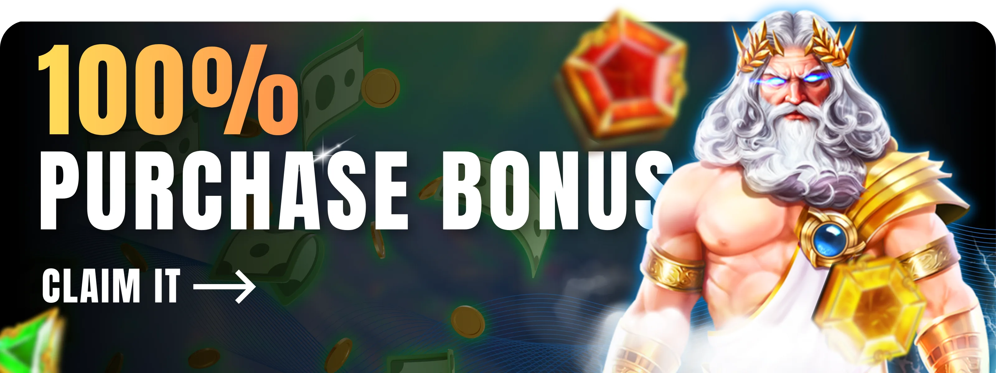 100% Purchase Bonus - Sign Up Now